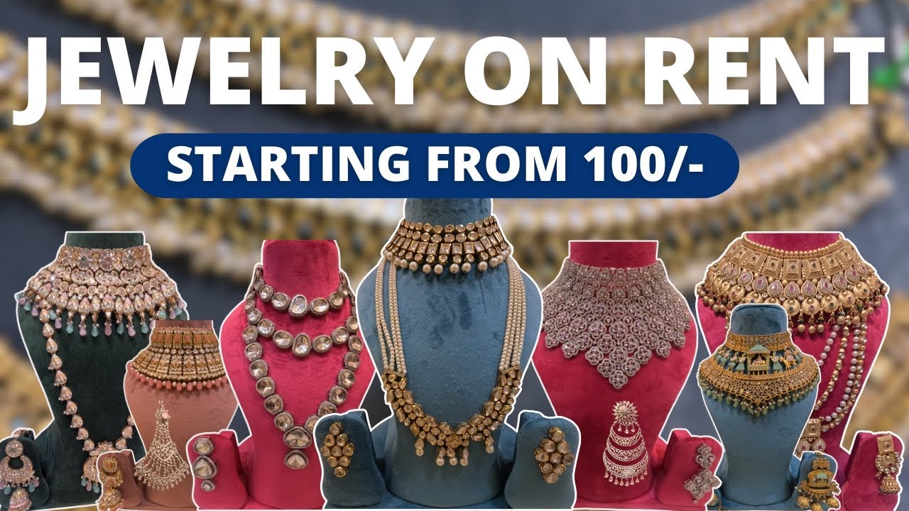 Jewelry on Rent in Lal Quarter, Krishna Nagar, Delhi | Start from 100 | Kundan, AD, Bridal, Doli Set