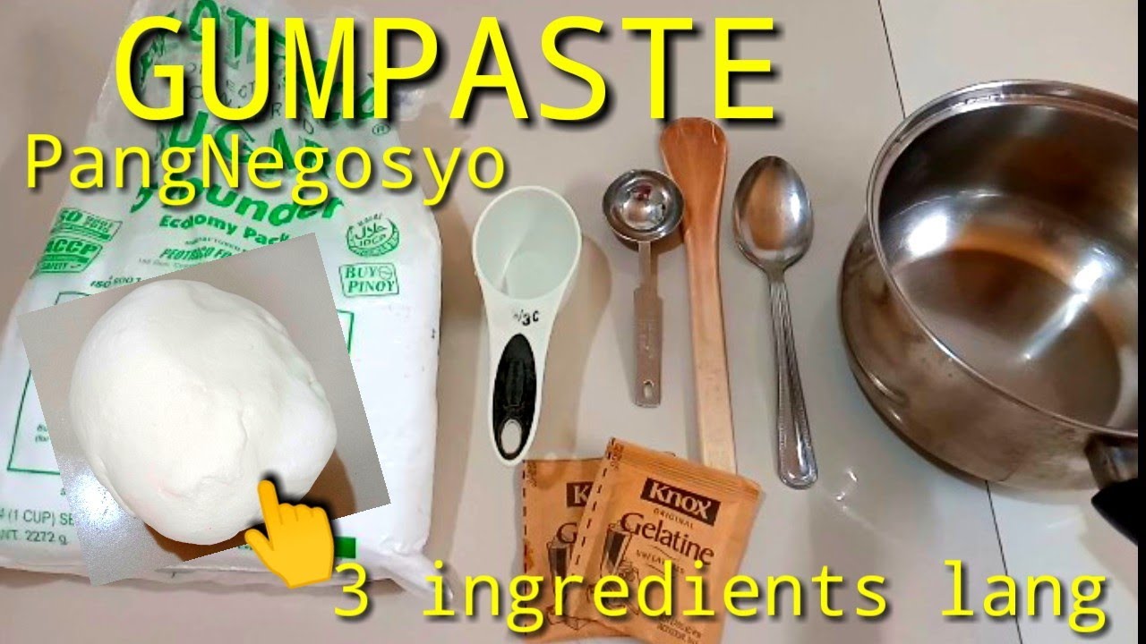 GUMPASTE BEST RECIPE | GUMPASTE TUTORIAL
