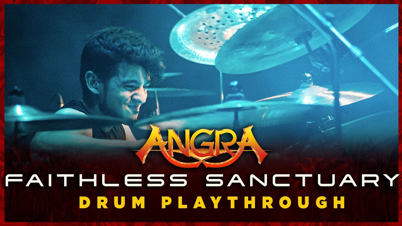 FAITHLESS SANCTUARY  - ANGRA - BRUNO VALVERDE - DRUM PLAYTHROUGH