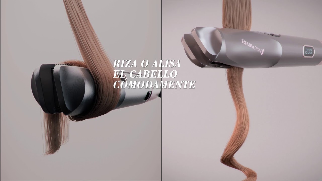 Riza y Alisa con la Plancha Curl & Straight Confidence de Remington
