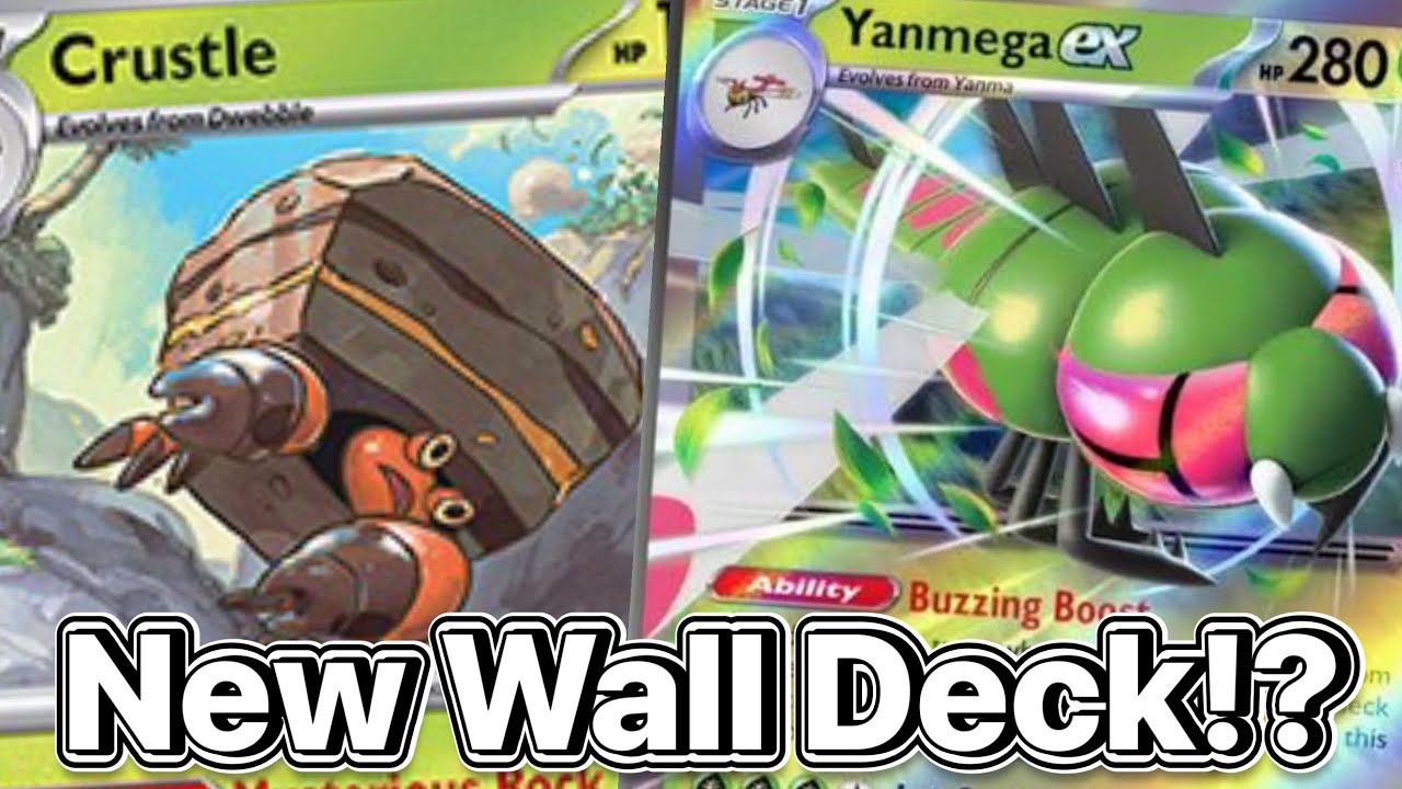 Crustle With Yanmega Ex Is The New And Improved Wall Deck