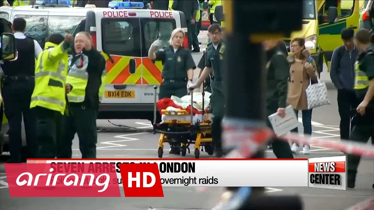 UK police arrest eight suspects in London terror attack