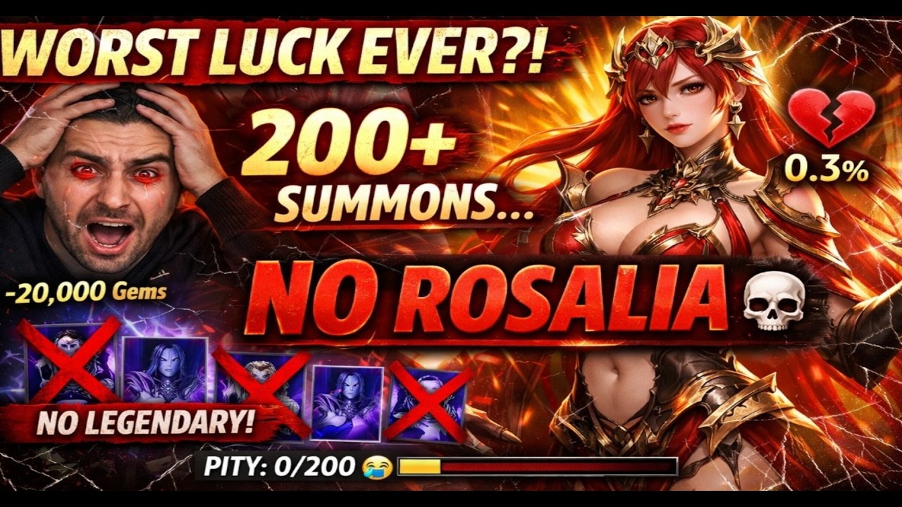 Upcoming Banner Hero Rosalia Worst Summoning Luck Video