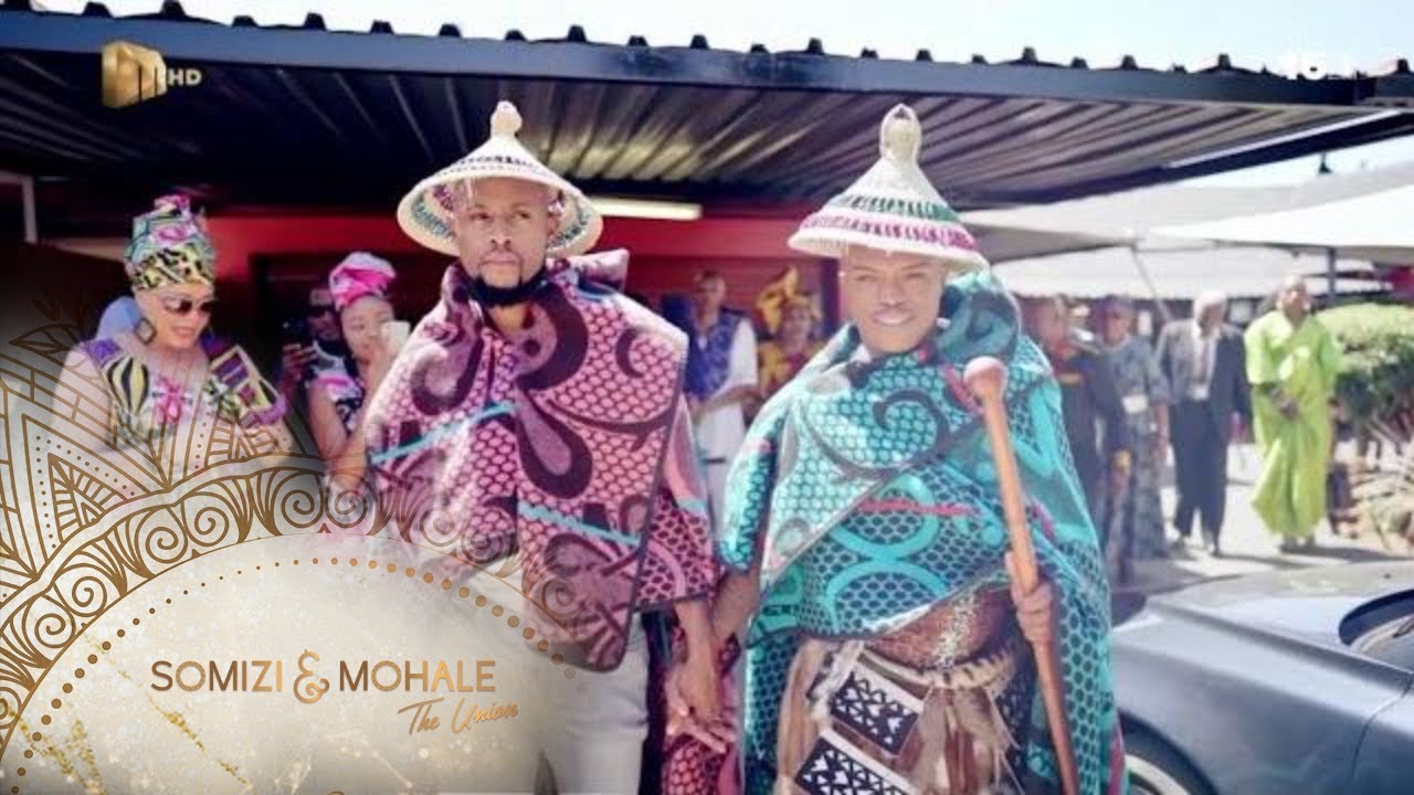 Somizi dressed in Basotho attire – Somizi and Mohale The Union | Mzansi Magic