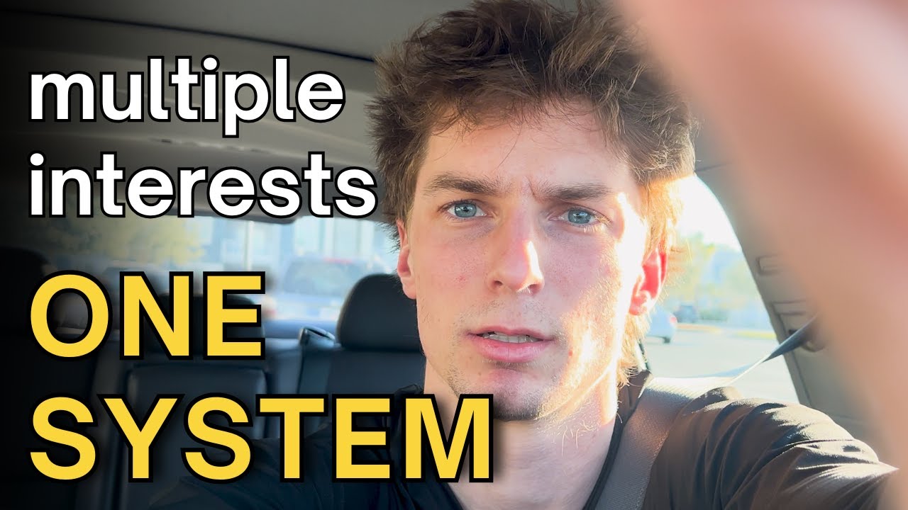 The secret to mastering multiple interests