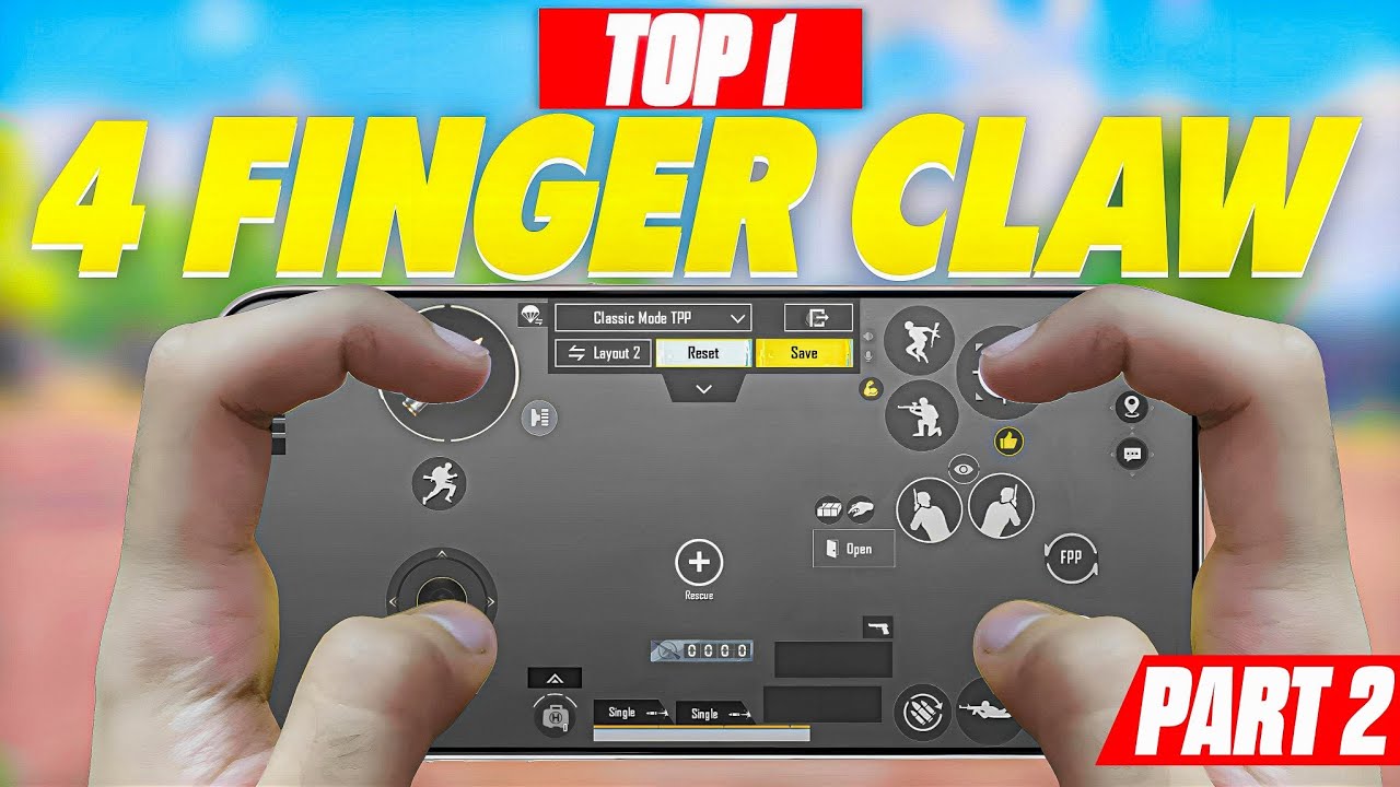 Unlock Deadly 4 Finger Claw Control Setting 🔥 | Best 4 Finger Claw in 2025 BGMI/PUBG MOBILE