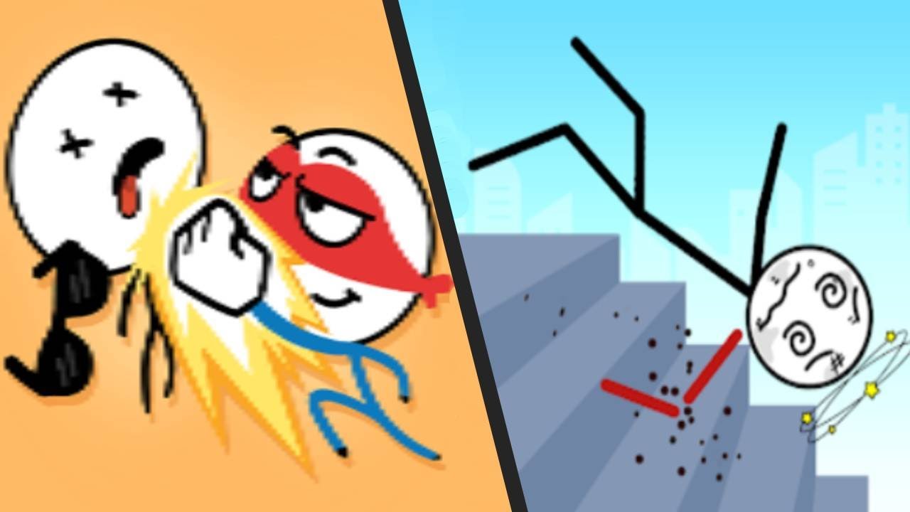 KICK LOSER vs ATTACK DRAW LINE - Gameplay New Levels New UPDATE Satisfying Double Game Android APK