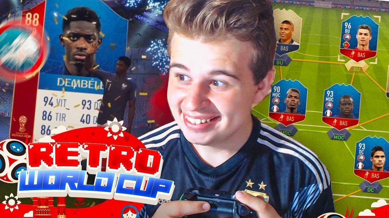 ON FAIT UNE DRAFT SUR LE MODE WORLD CUP FIFA 18 + MON CLUB ET PACK OPENING