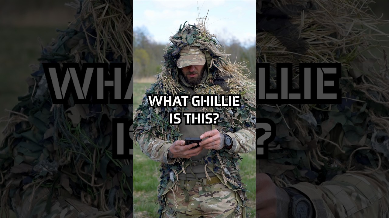 Ghillies obsolete during drone era?