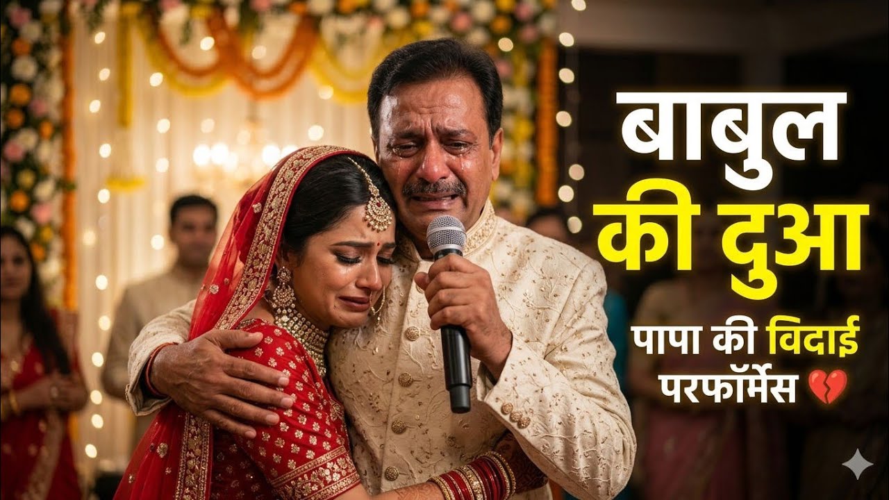 बाबुल की दुआ 💔 | भावुक विदाई गीत