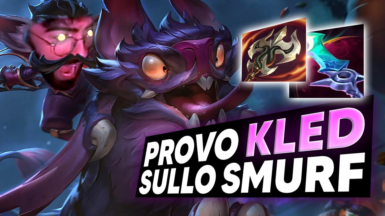 KLED PAZZO SGRAVATO DEMOLITORE SULLO SMURF
