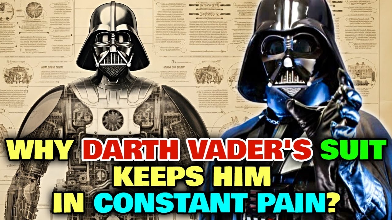 Darth Vader's Suit Explored - Why His Suit Keeps Him In Constant Pain & How He Uses It For Power?