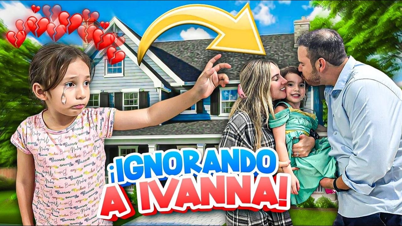 IGNORANDO a IVANNA 😂 | Le HACEMOS una BROMA a NUESTRA HIJA | Los Molina