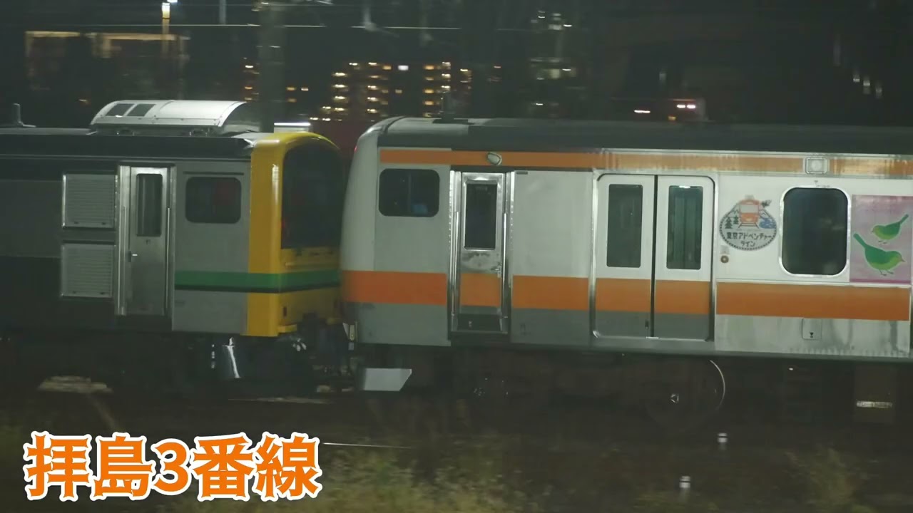 駅別　朝の静けさ