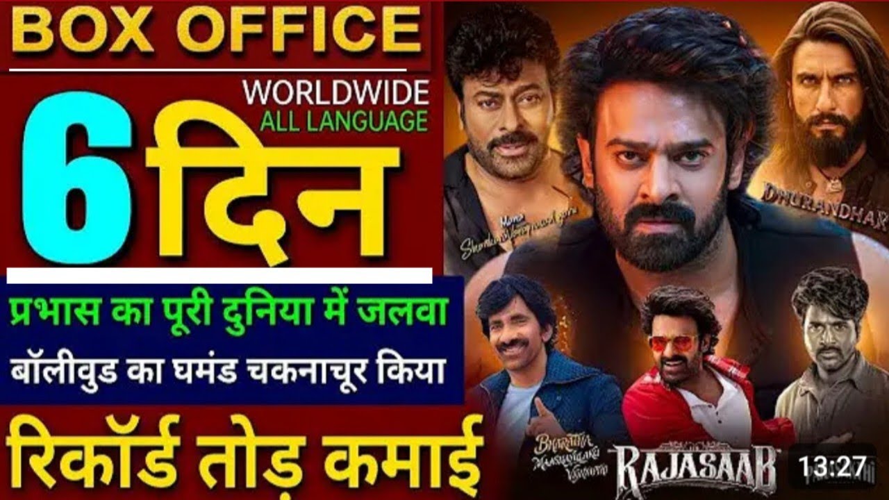 The Raja Sahab ,Box office collection parbhas, sanjay Dutt, Bolokbastar movie #bollywood #movie