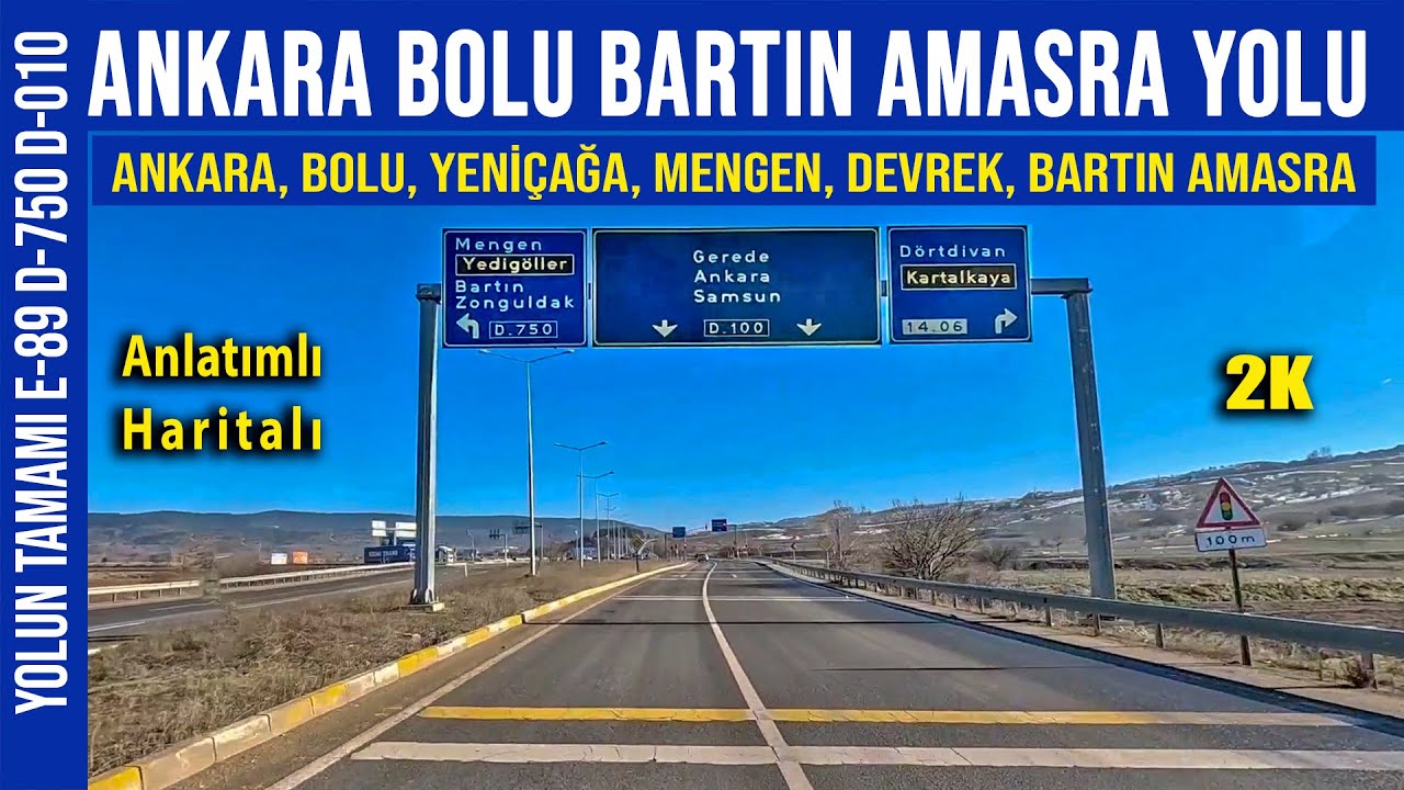 Ankara Bartın Amasra Yolu | Yolun Tamamı | Bolu Yeniçağa Mengen Devrek Amasra | #ankara #bartın