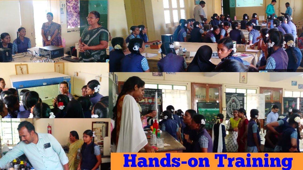 A TWO DAY HANDS-ON TRAINING PROGRAMME FOR +2 STUDENTS organized by Department of Electronics | GVNC