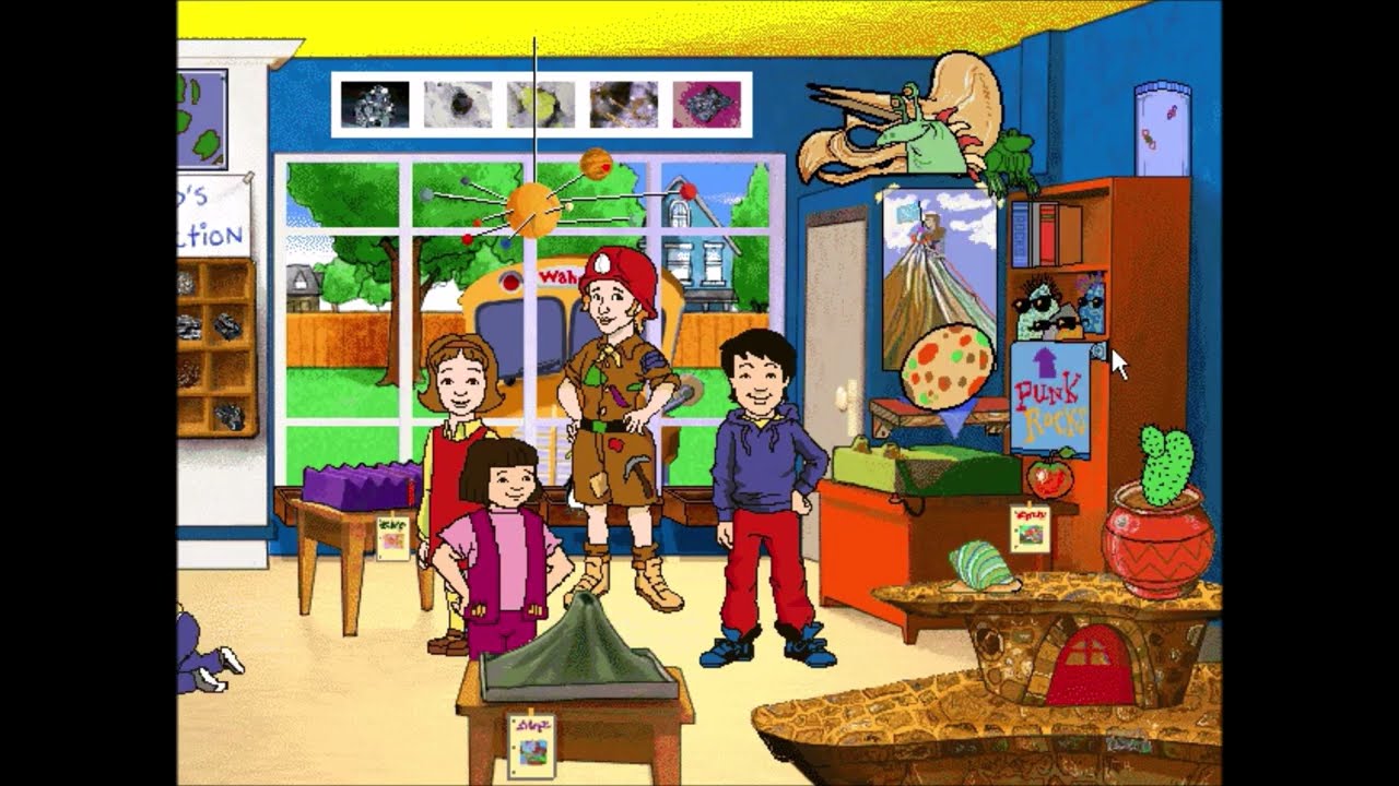 LP Magic School Bus Inside the Earth #2 GRAND CANYON AND GEODES