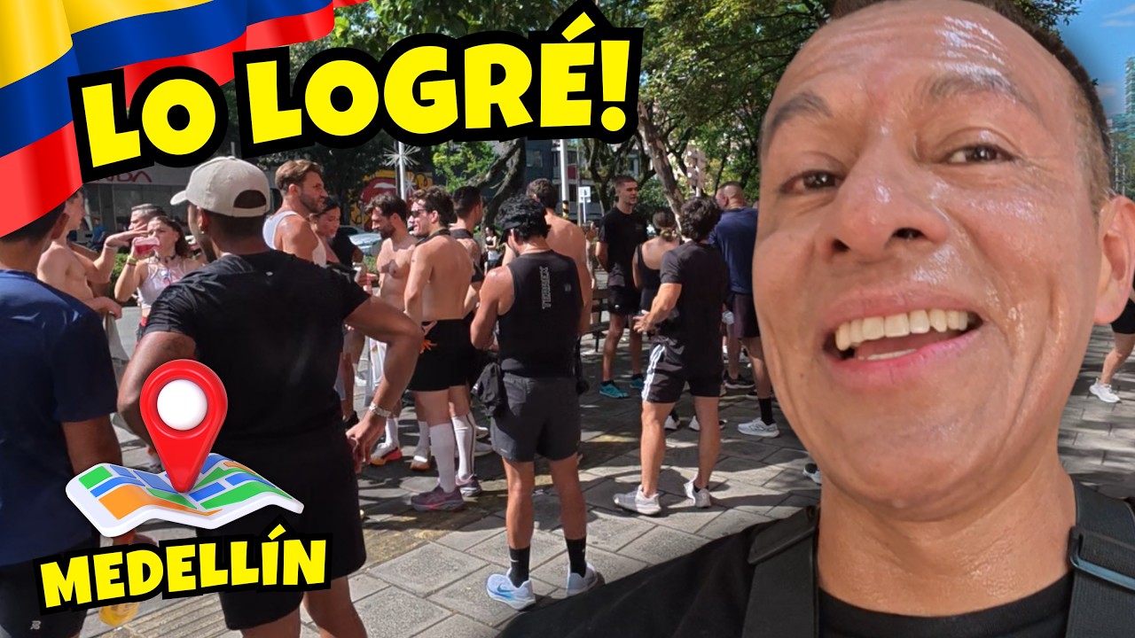 🏃‍♂️Corrí 3 km en Medellín con un Run Club… cumplí un sueño más!
