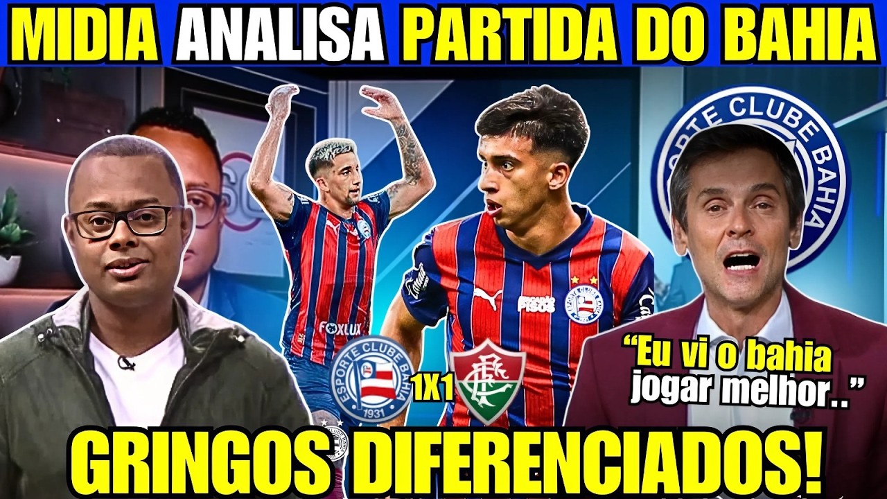SEM PASSAR PANO ANÁLISE DIRETA DA MÍDIA APÓS BAHIA x FLUMINENSE E ROGERIO SOLTA O VERBO PÓS PERGUNTA