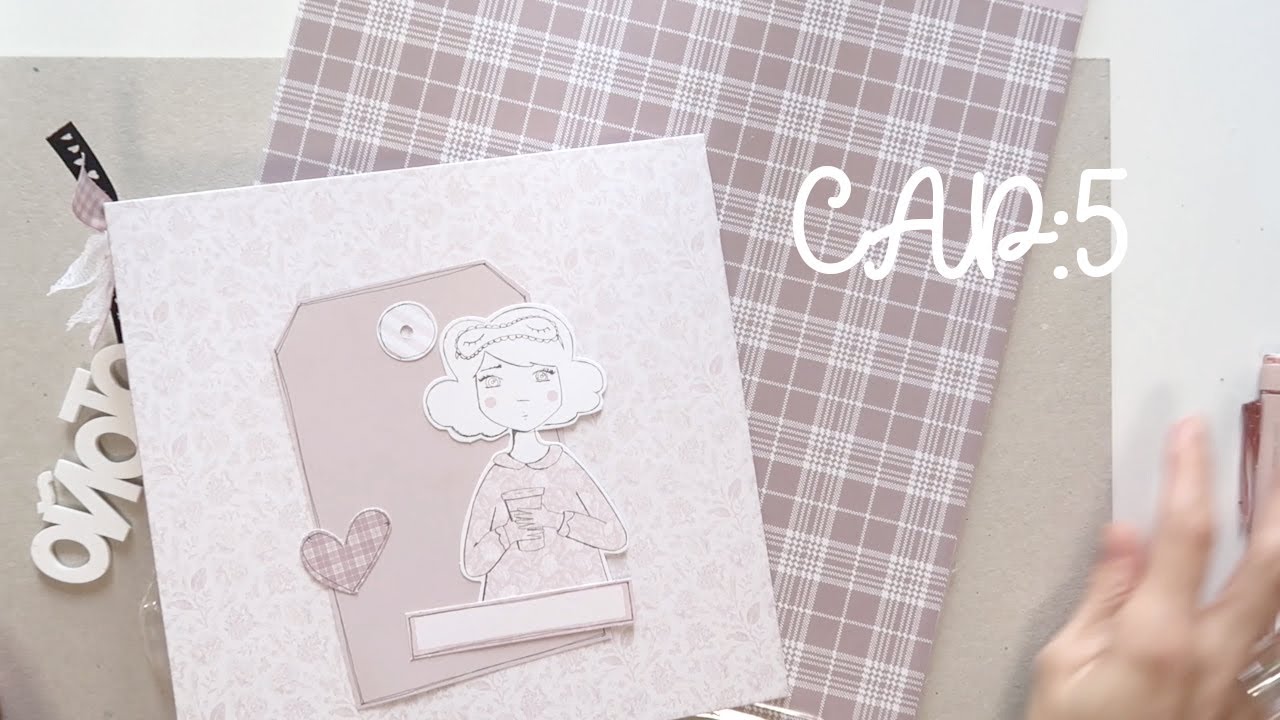 Curso iniciación al scrapbooking Cap: 5 ÁLBUM de espina