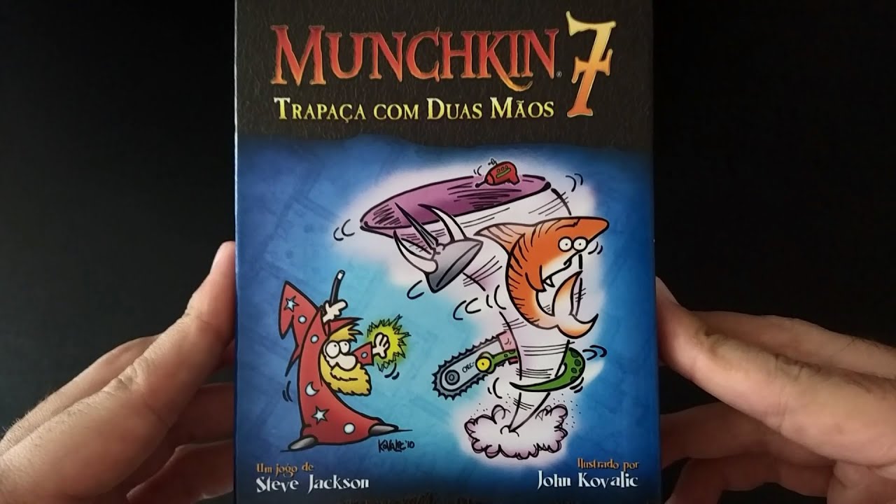O Que Vem Na Caixa? - Munchkin 7 - Trapaça Com Duas Mãos