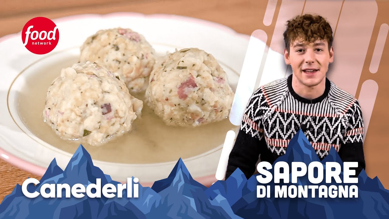 Canederli in Brodo #incucina con Davide Zambelli