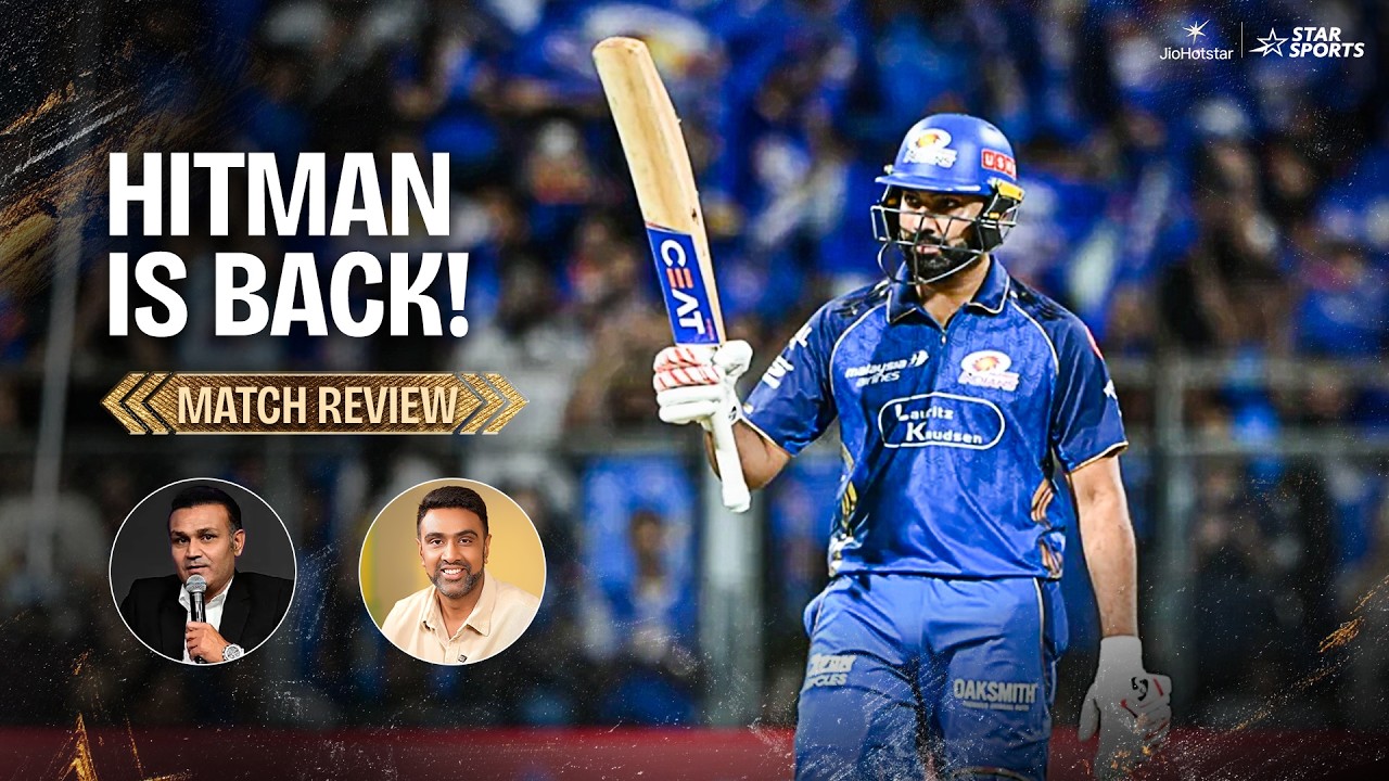 #MI's Dominating record win at Wankhede | Post Match Review ft. #VirenderSehwag & #RAshwin | #MIvKKR