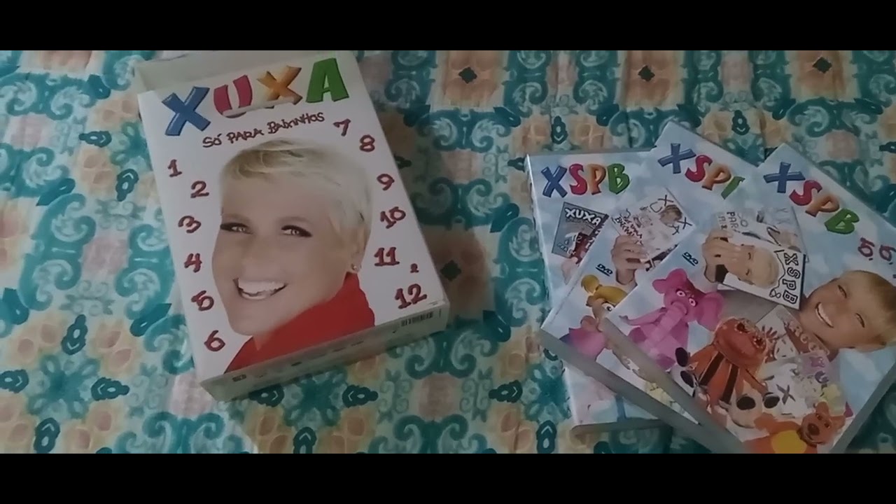 Minha Coleção de dvds da XUXA amoo #xspb