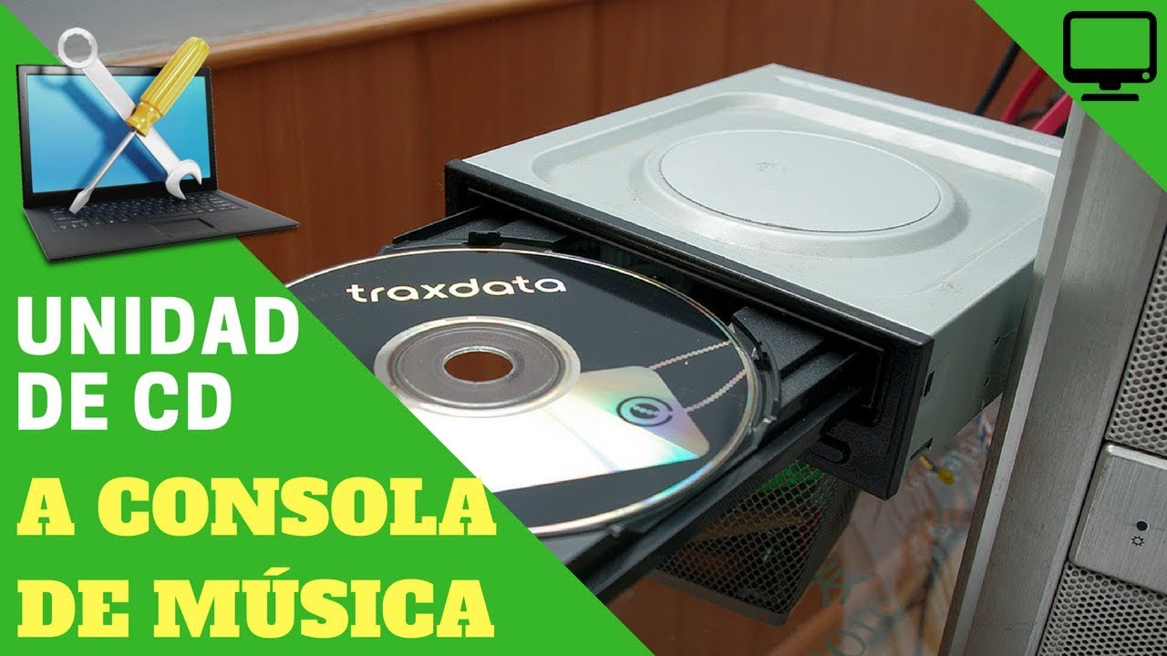 COMO REUTILIZAR UNA UNIDAD DE CD DE COMPUTADOR PARA MÚSICA