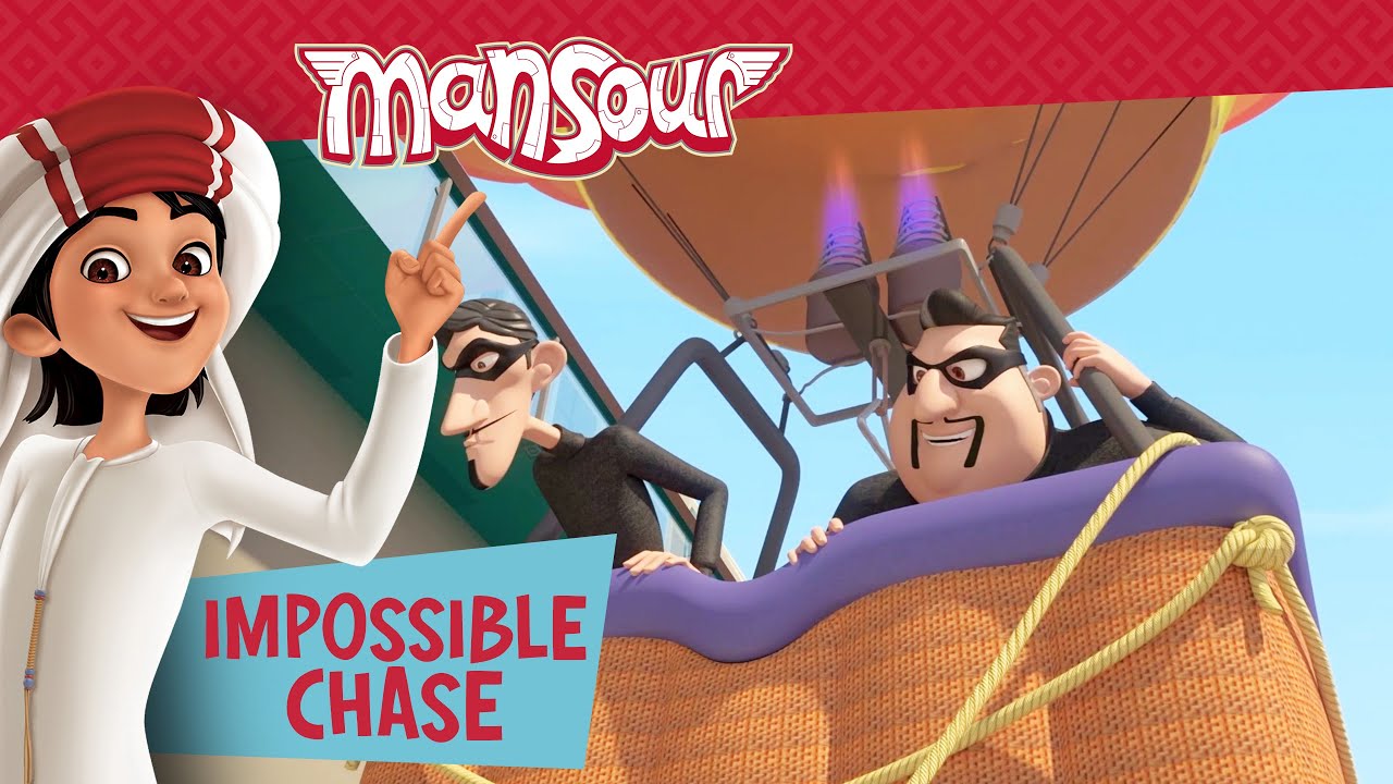 Impossible Chase 💨🎈 | Full Episode | The Adventures of Mansour ✨