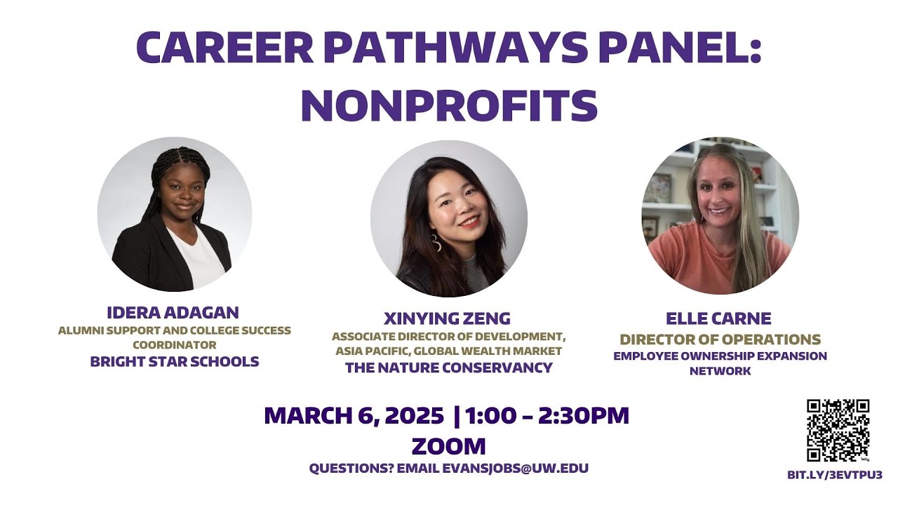 Career Pathway Panel: Non-profits