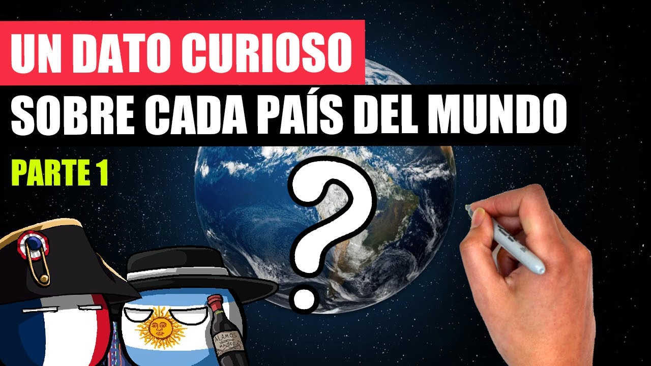 ✅Un DATO CURIOSO sobre cada PA&Iacute;S del mundo PARTE 1 | Pa&iacute;ses de la A a la L