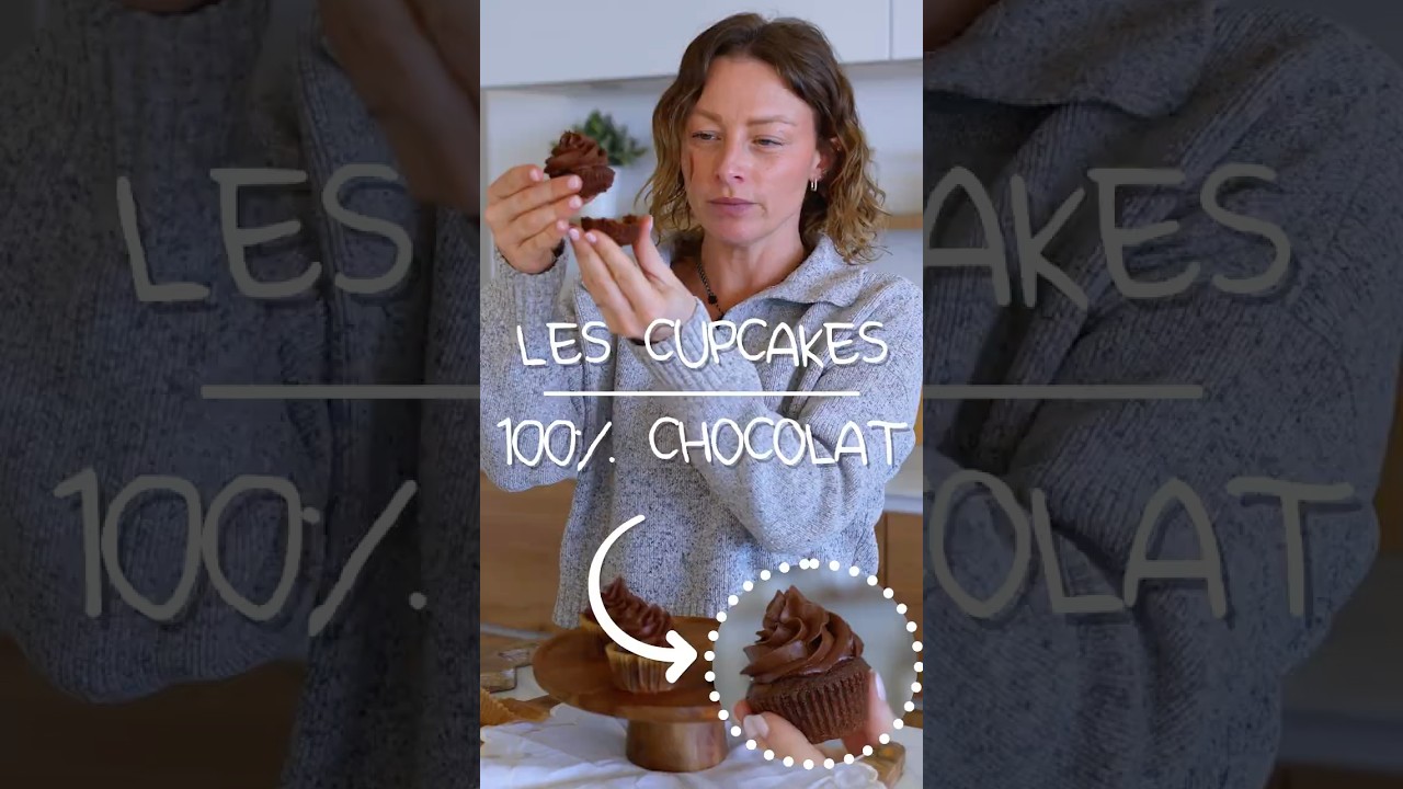 RECETTE CUPCAKES AM&Eacute;RICAINS 100% CHOCOLAT