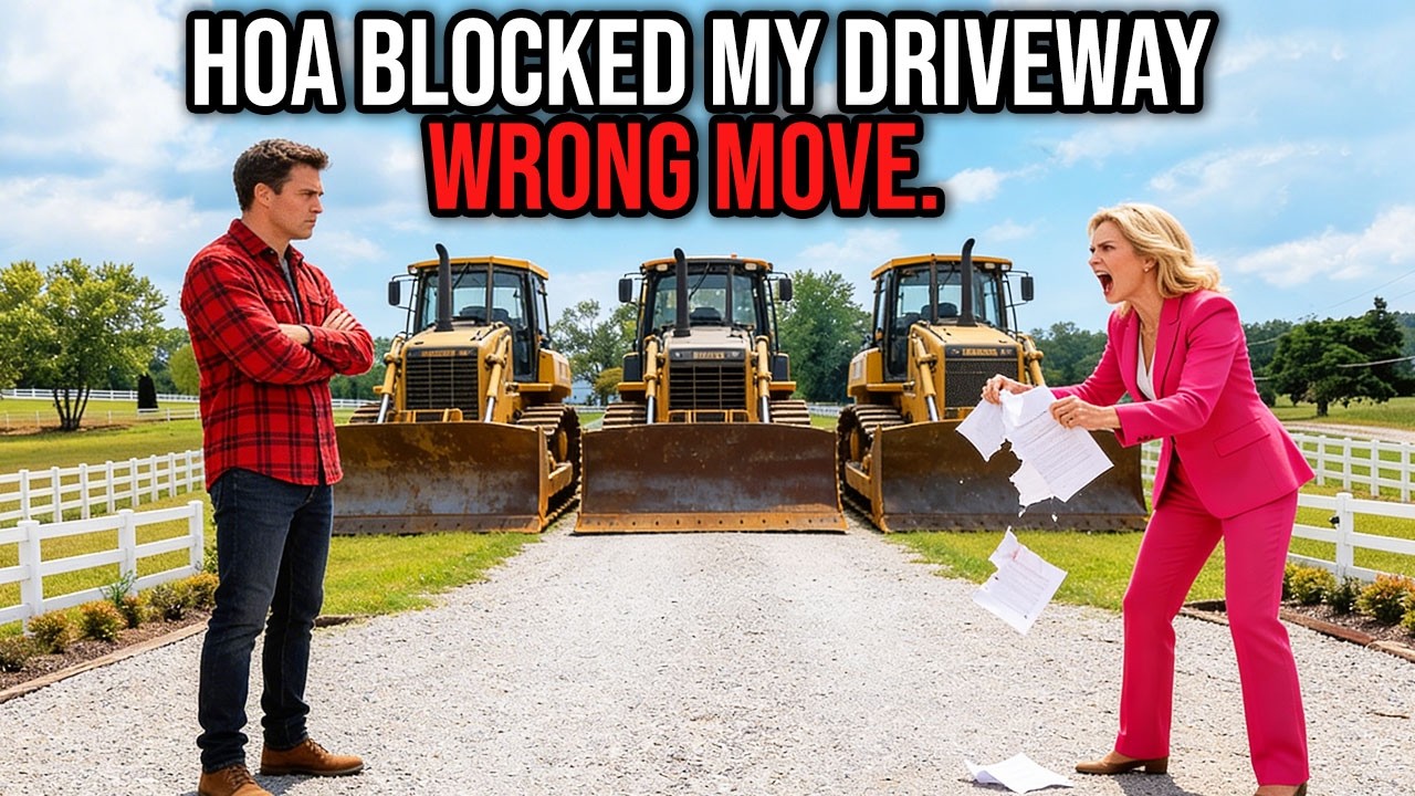HOA Blocked My Driveway Farm With 3 Bulldozers, Unaware I Own The Entire County!