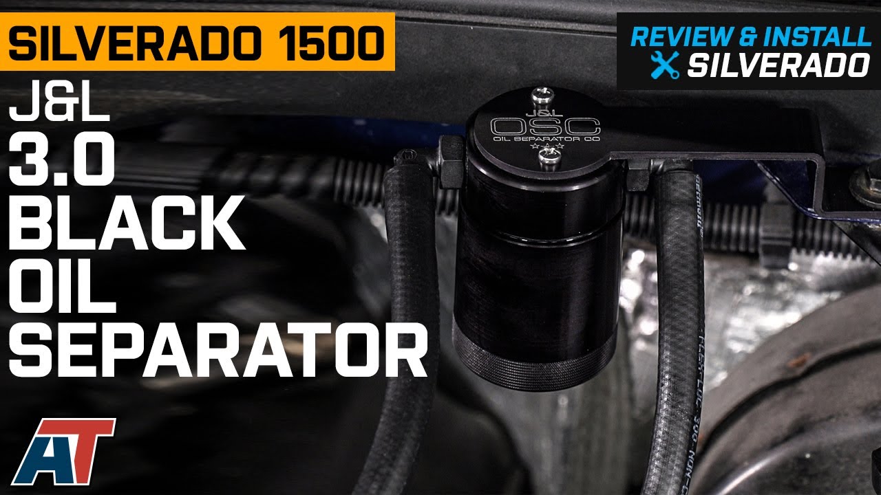 2014-2018 Silverado & Sierra 1500 J&L 3.0 Black Oil Separator; Driver Side Review & Install