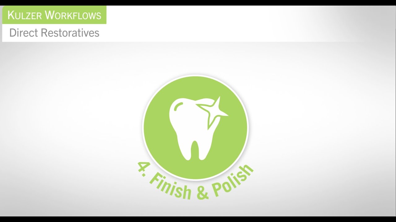 Step Four of the Kulzer Workflow Solutions for Direct Restoratives