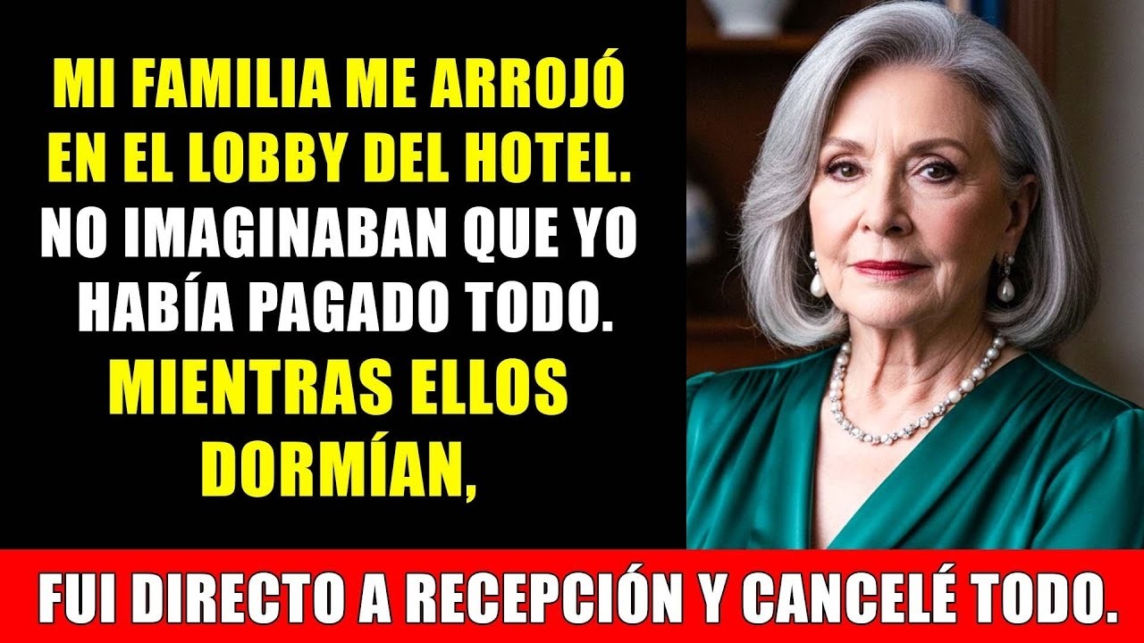 Me abandonaron en el hotel    Sin imaginar que yo había pagado todo  Entonces tomé mi decisión