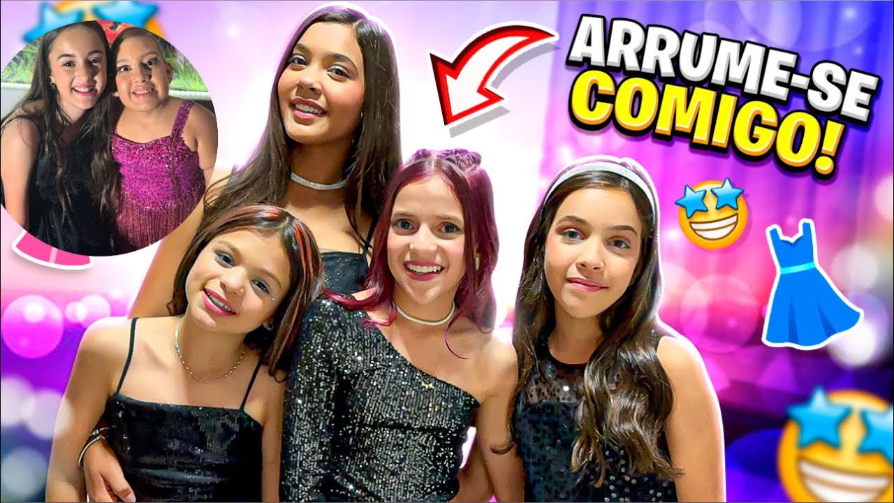 Arrume-se comigo Belinha irmãs Pina a prima chata para festa de 15 anos da Maria Clara mc Divertida￼
