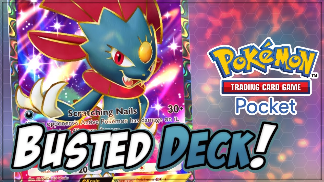 WEAVILE EX Aggro is BROKEN. | Pokemon TCG Pocket