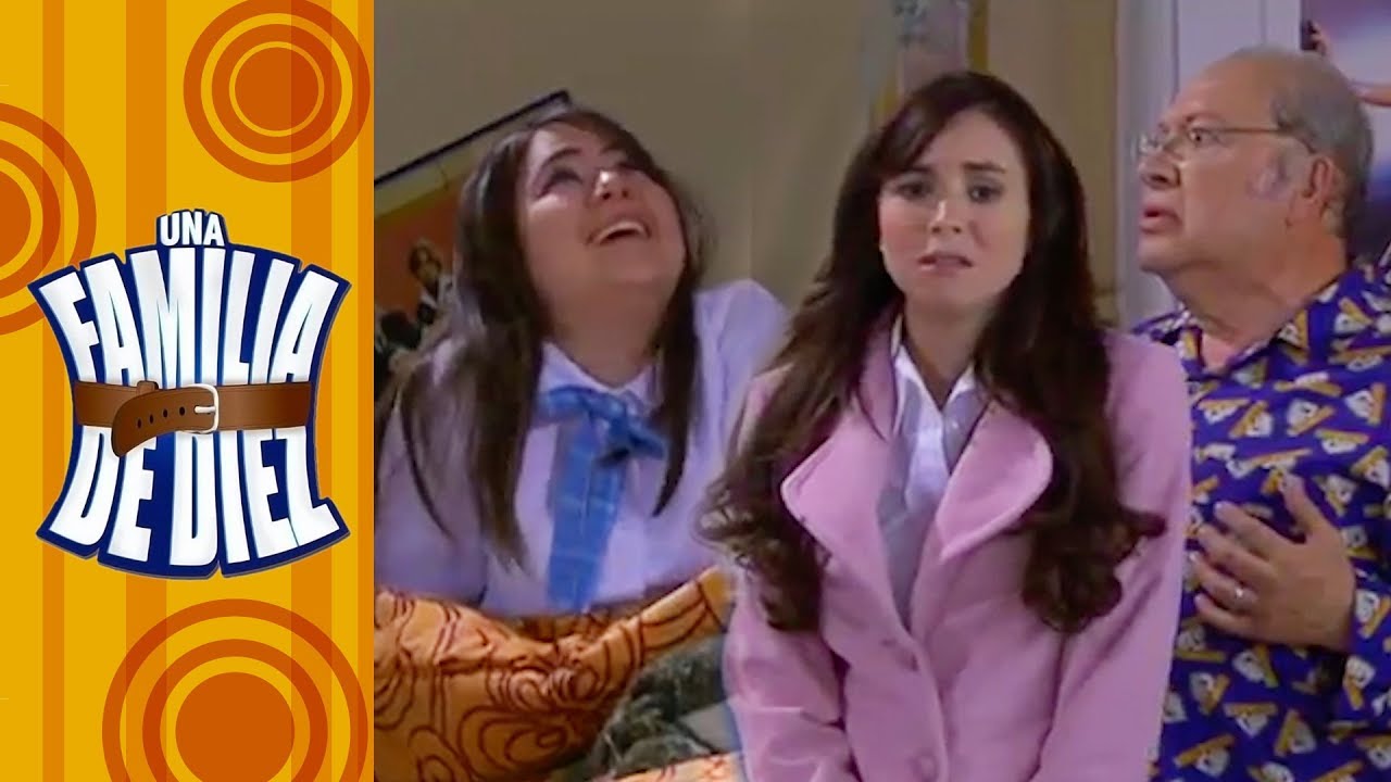 Una familia de Diez - C-16: ¡La familia se entera que la Nena tiene novio! | Televisa