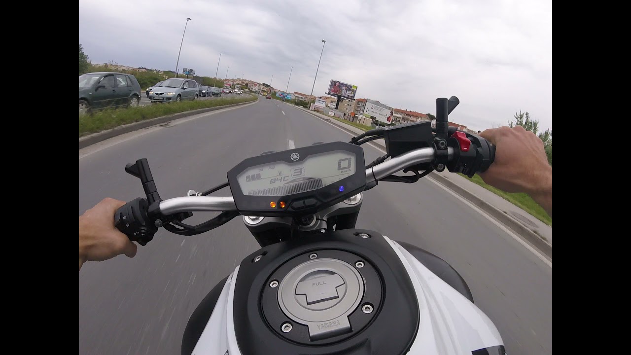 Yamaha mt 07/Fz 07 crazy city ride