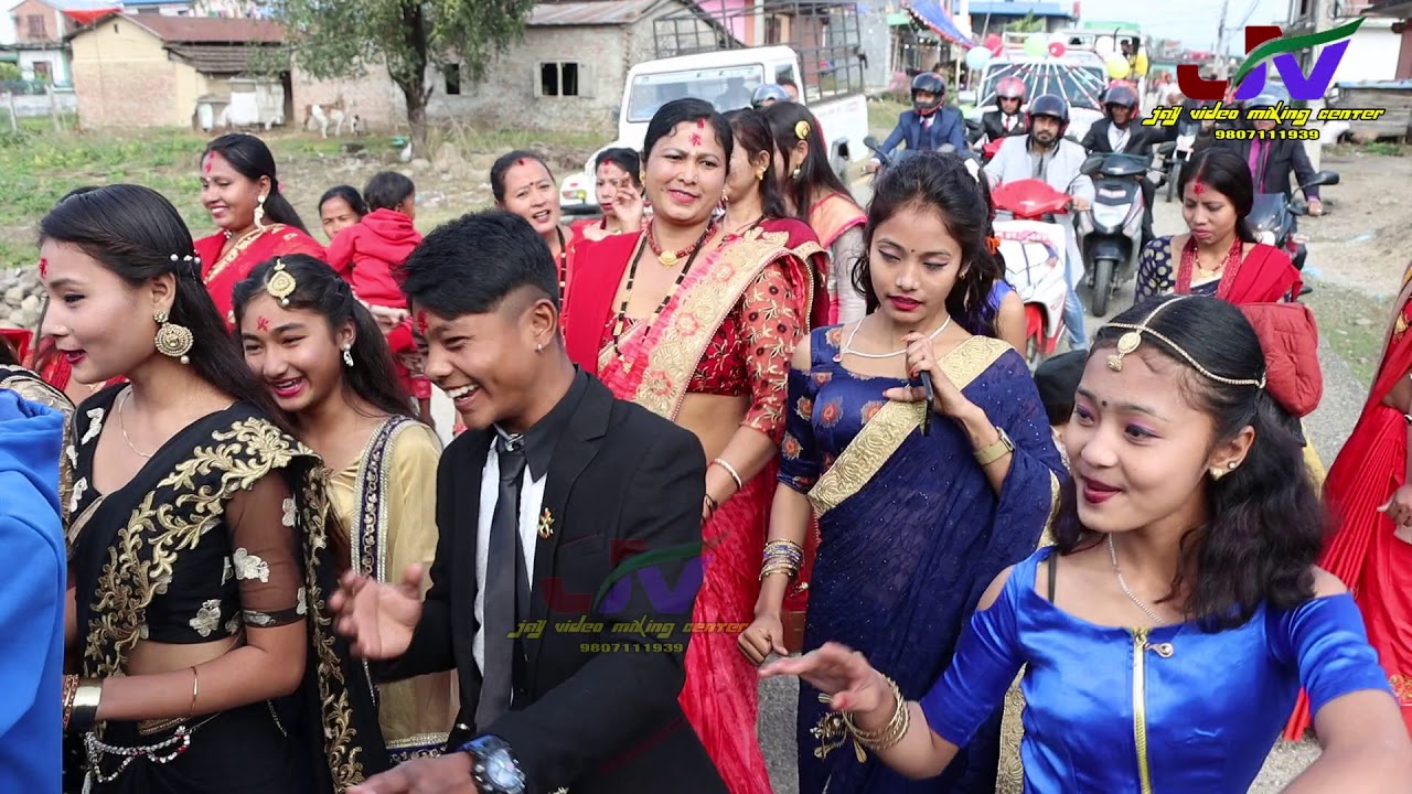 THARU WEDDING DANCE BASAULI CHITWAN NEPAL 2020