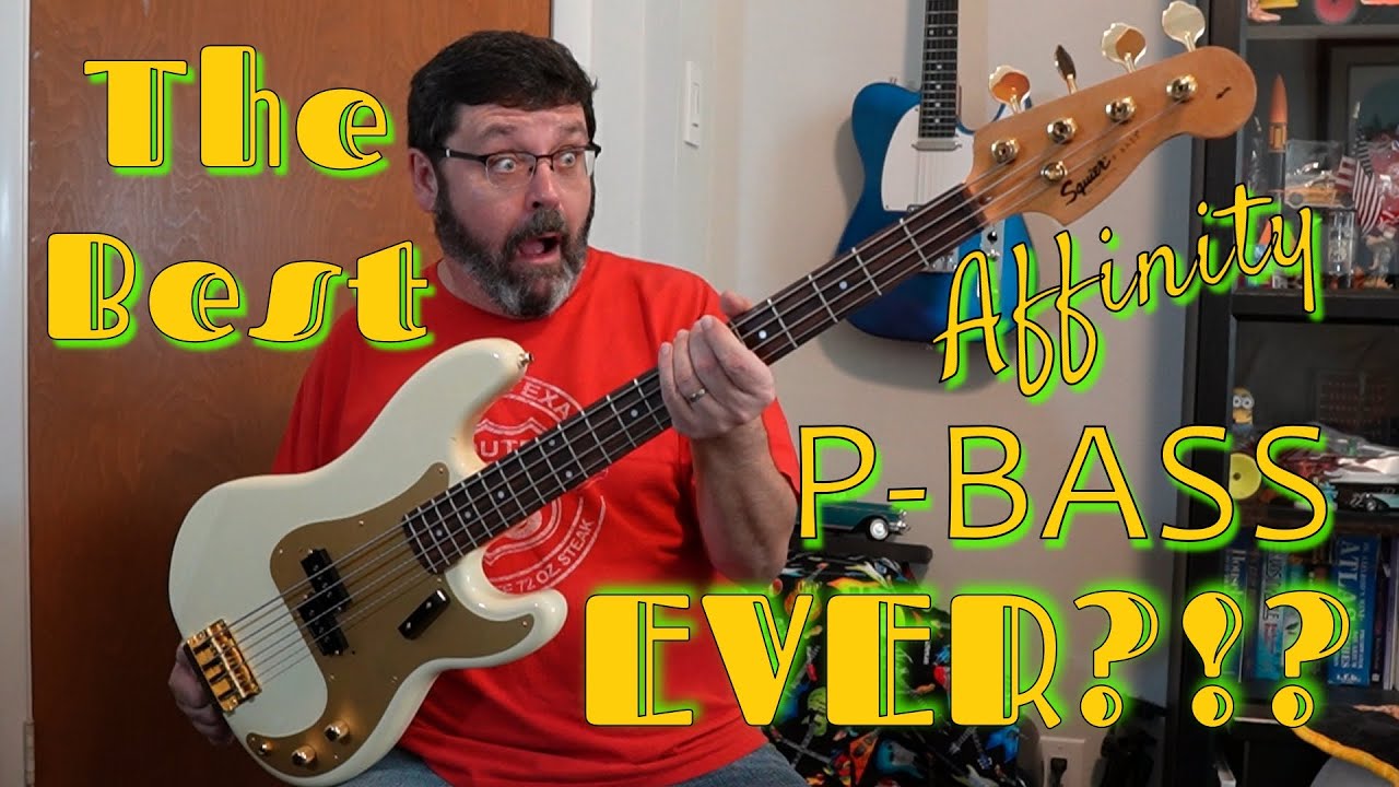 Turning a Squier Affinity P-Bass into a 40th Anniversary Squier model tribute