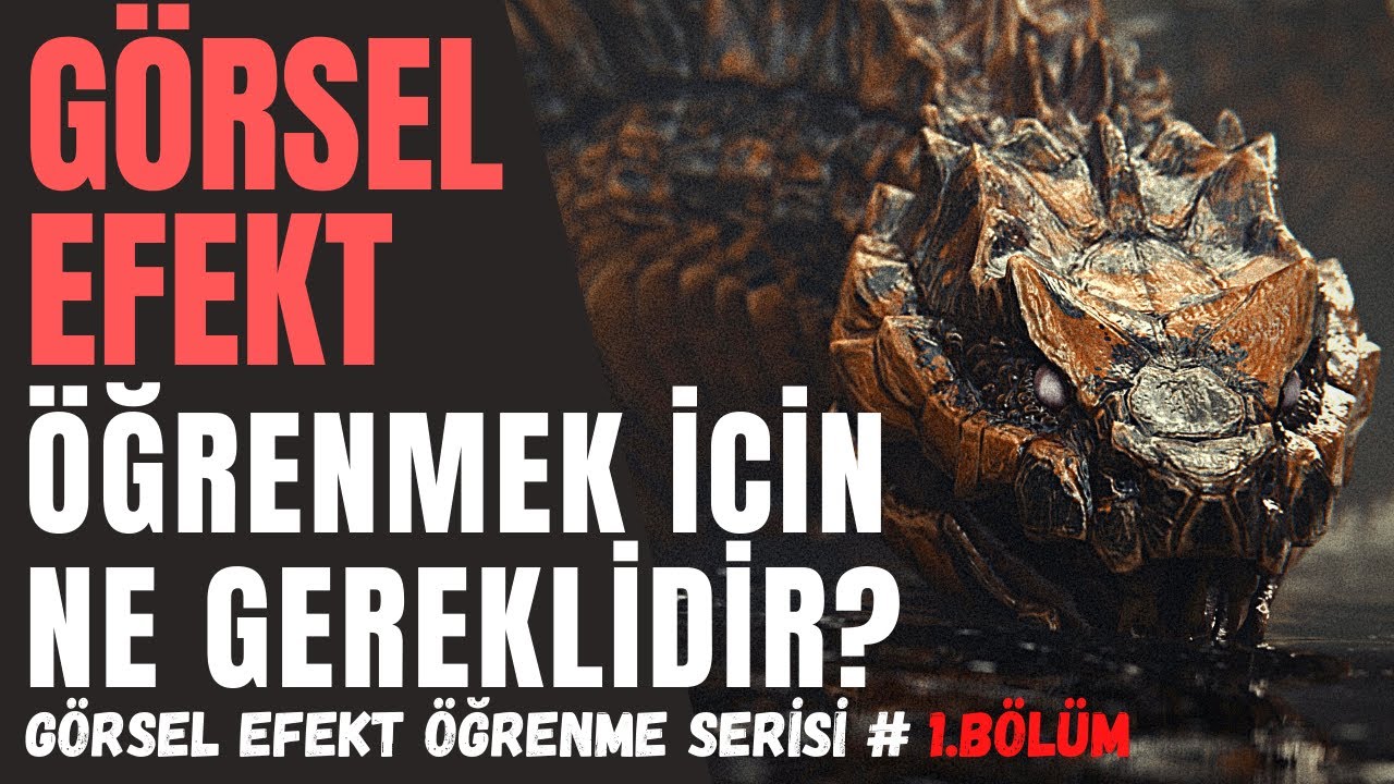 GÖRSEL EFEKT ÖĞRENMEK İÇİN NE GEREKLİDİR? | 1.BÖLÜM