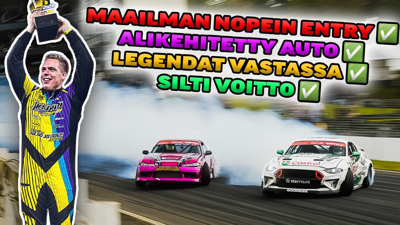 REAKTIO: LAURI HEINOSEN D1NZ VOITTO