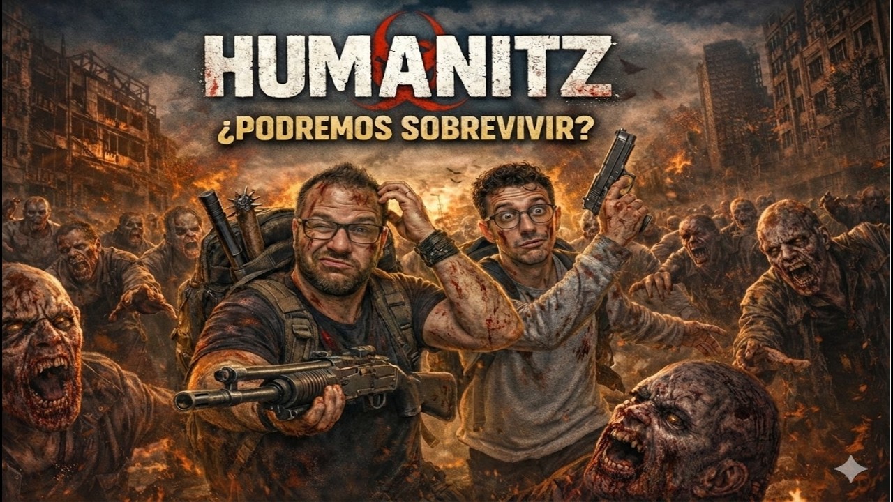 HumanitZ 1.0 ¿Estos dos BRUTOS sí creen que van a sobrevivir a un apocalipsis zombie?