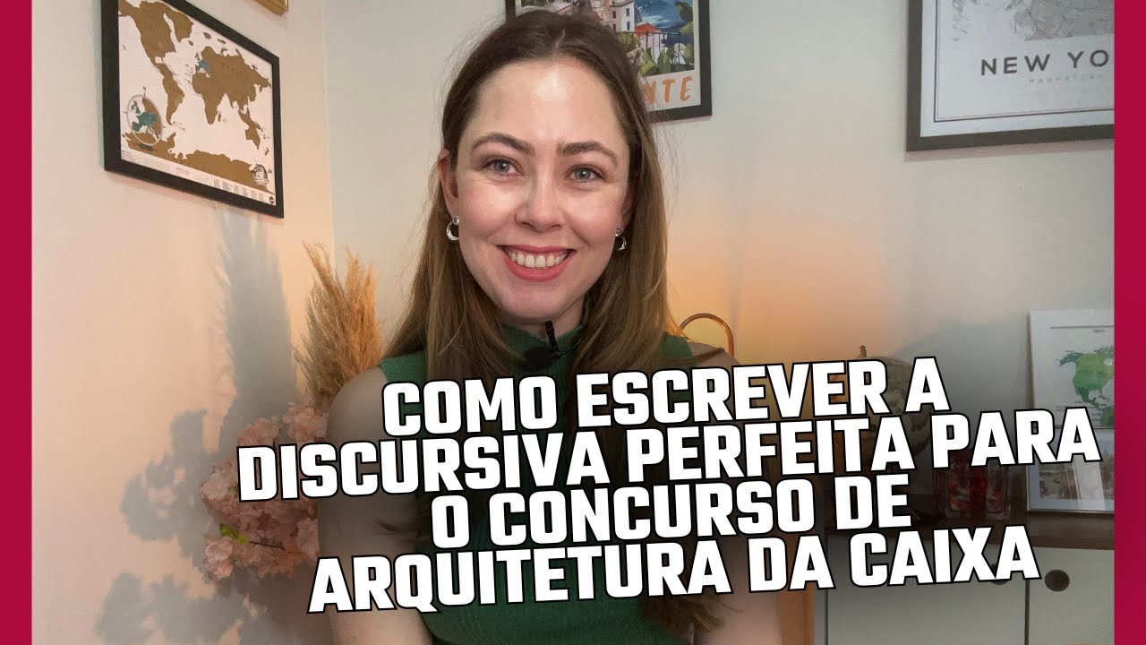Como escrever a discursiva perfeita para o concurso de arquitetura da Caixa