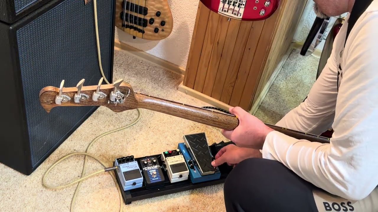 Morley Tye Trujillo Trudrive Wah Bass Pedal - very first impression of a common bass player