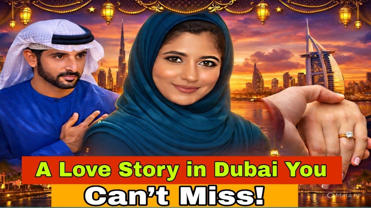 A Love Story in Dubai You Can't Miss!| Royal Fazza | Hamdan Lines | Dubai Poetry |Fazza Prince